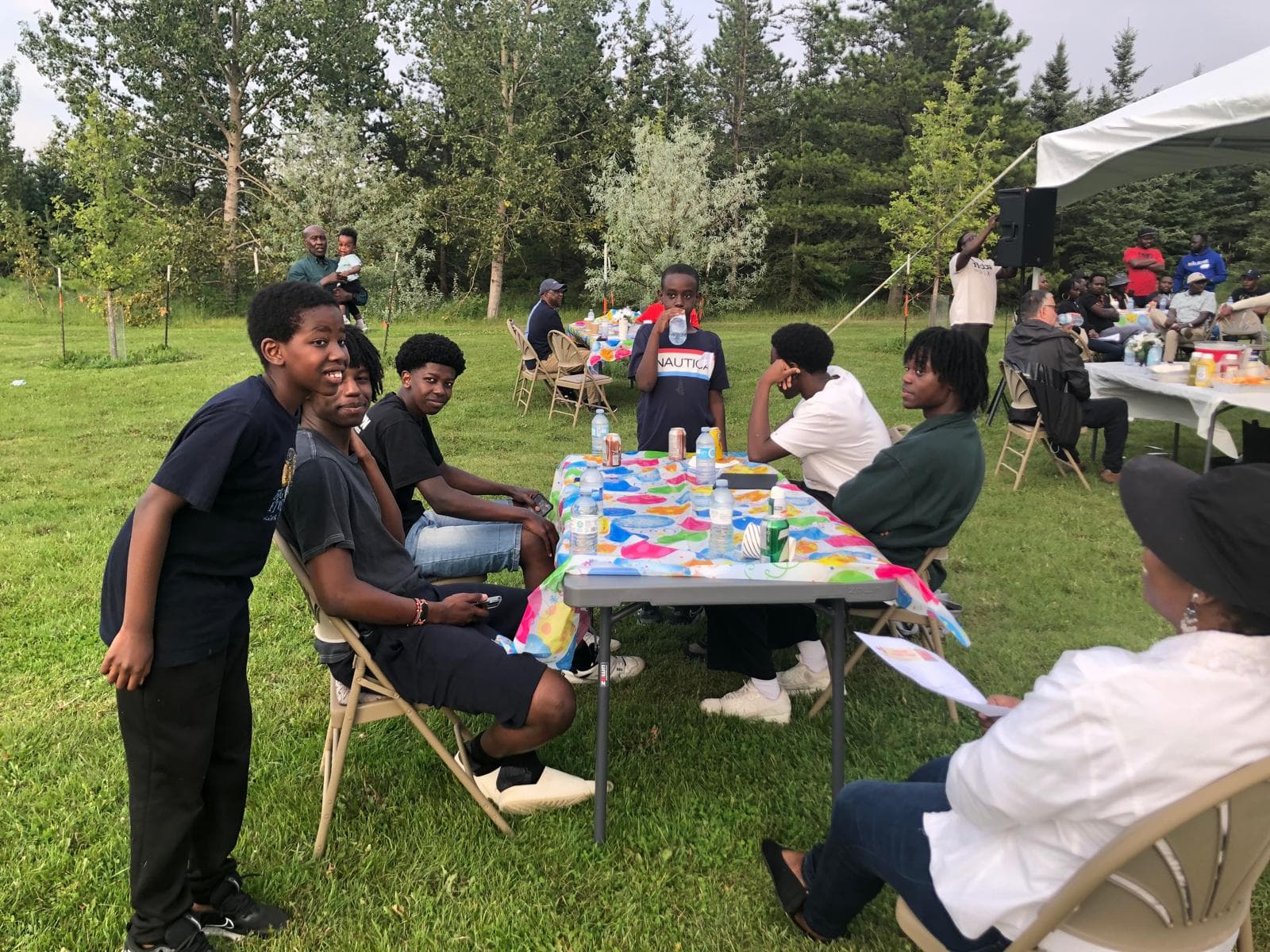 The shared table